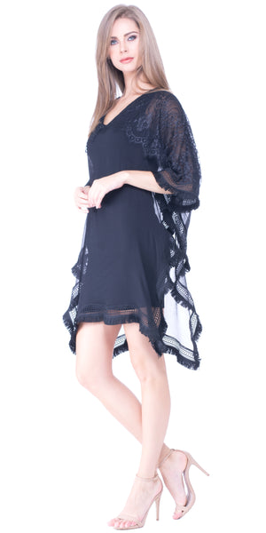 Ariel Silk + Lace Overlayer Dress