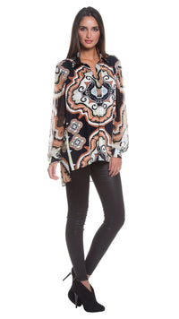 Milly Open Placket Tunic