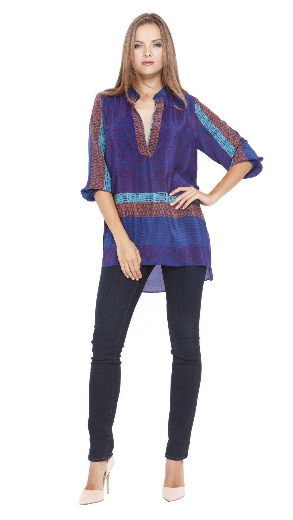 Nora Silk Tunic