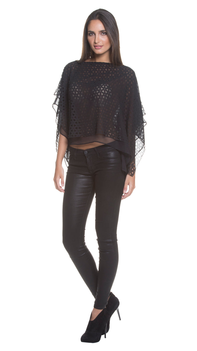 Tracey Laser Cut Square Top